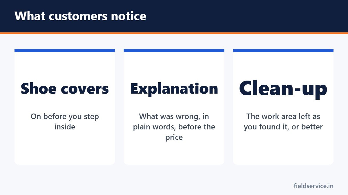 What customers notice