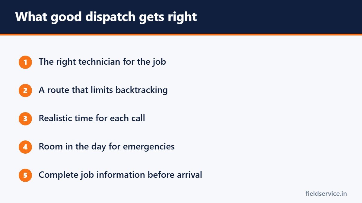 What good dispatch gets right