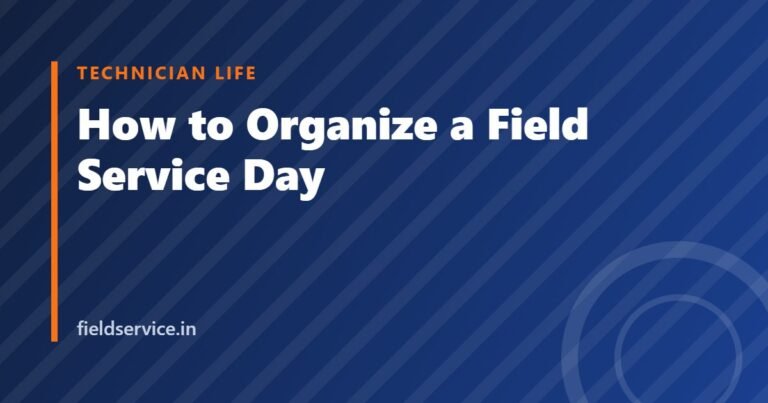 How to Organize a Field Service Day