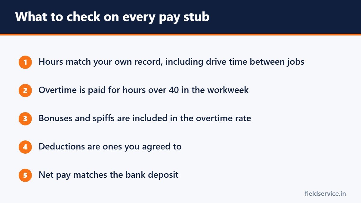 What to check on every pay stub
