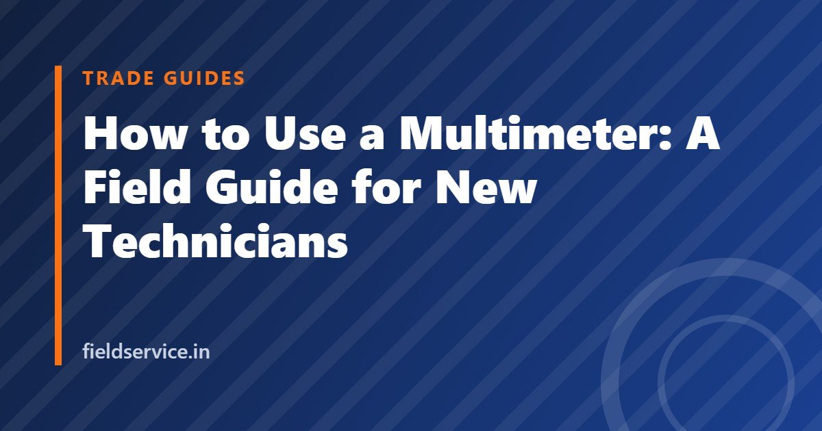How to Use a Multimeter: A Field Guide for New Technicians