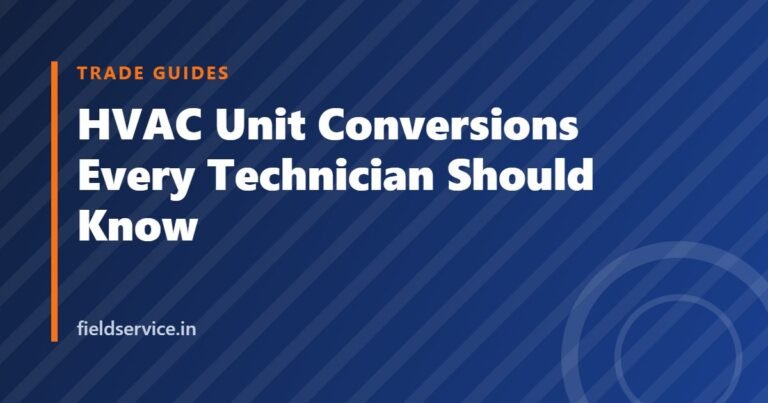 HVAC Unit Conversions Every Technician Should Know
