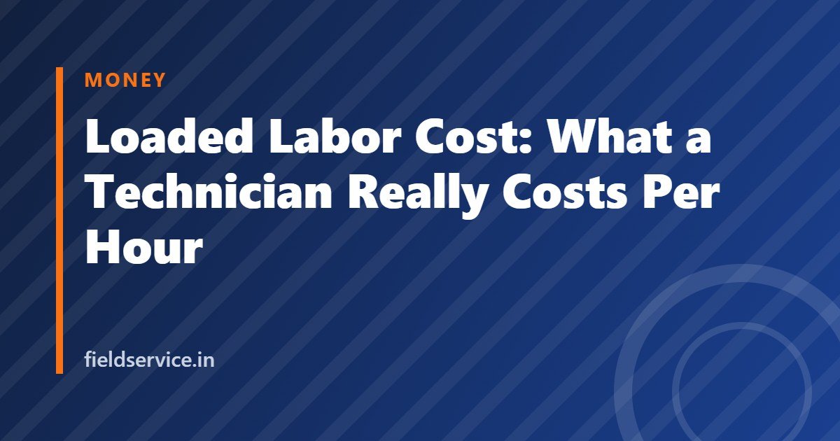 Loaded Labor Cost: What a Technician Really Costs Per Hour