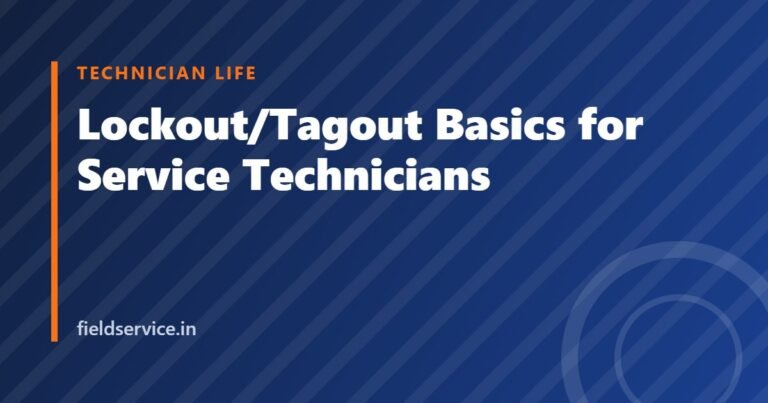 Lockout/Tagout Basics for Service Technicians
