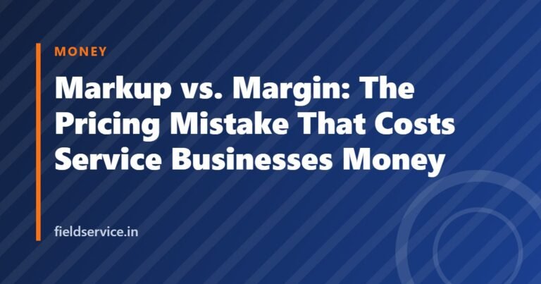Markup vs. Margin: The Pricing Mistake That Costs Service Businesses Money