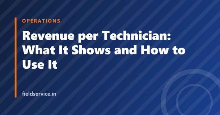 Revenue per Technician: What It Shows and How to Use It