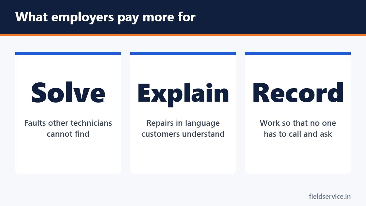 What employers pay more for